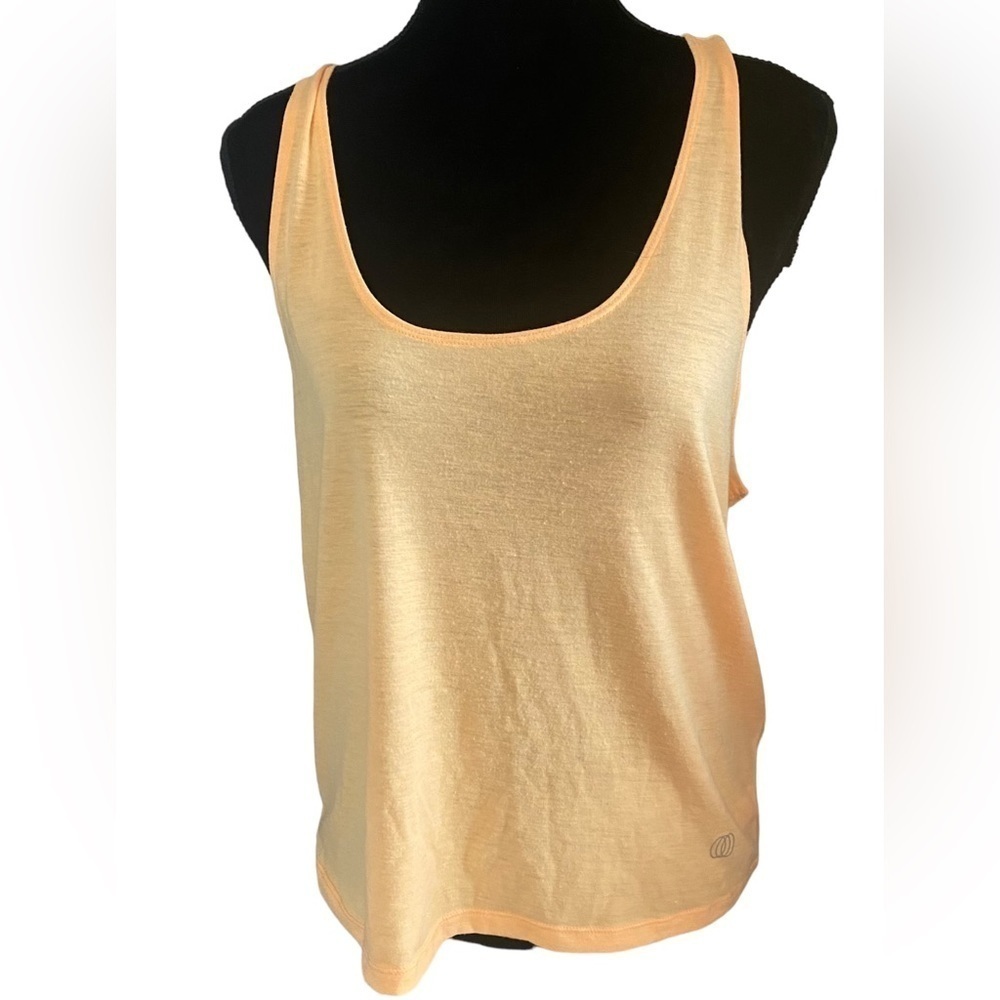 Balance Collective peach work out racerback top sz M